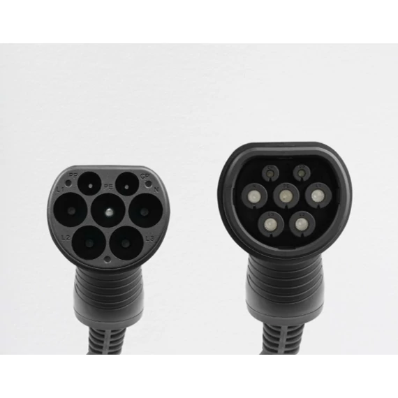 Besen elektromos autó töltőkábel 11kW 5m (3 fázis, 16A, TYPE 2) 